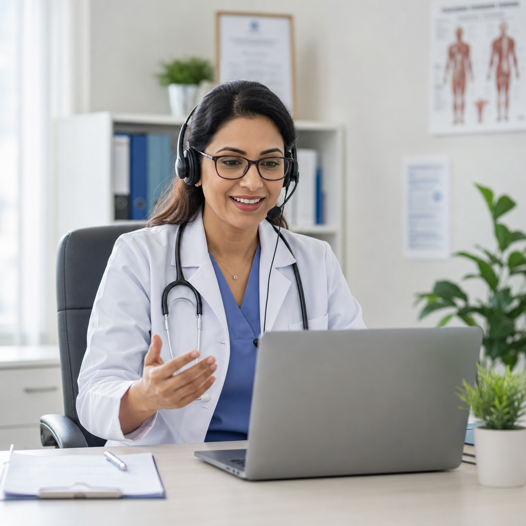 Video consultation in the ZepraClinic app
